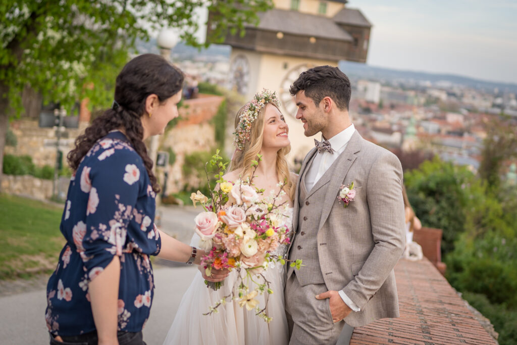 Betreuung am Tag der Hochzeit